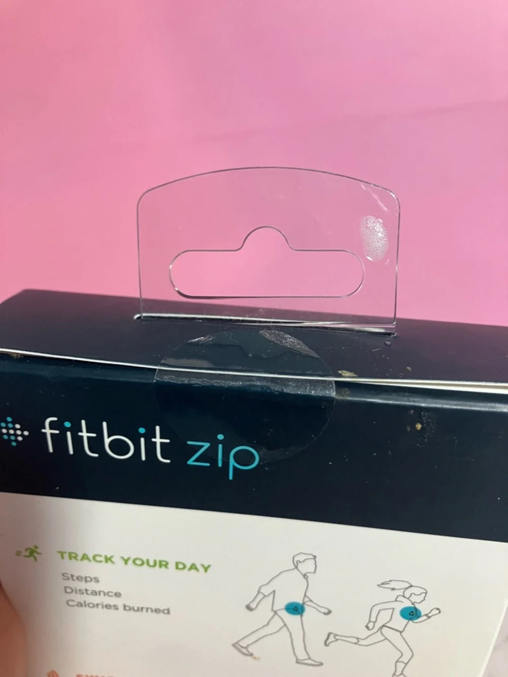 fitbit Zip Wireless Activity Tracker - Black with Teal Insert